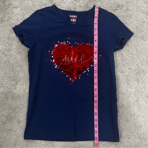 Tchibo Happy Kids Short Sleeve T-Shirt Girls Sz 146-152 (US 11-12) - Picture 8 of 9